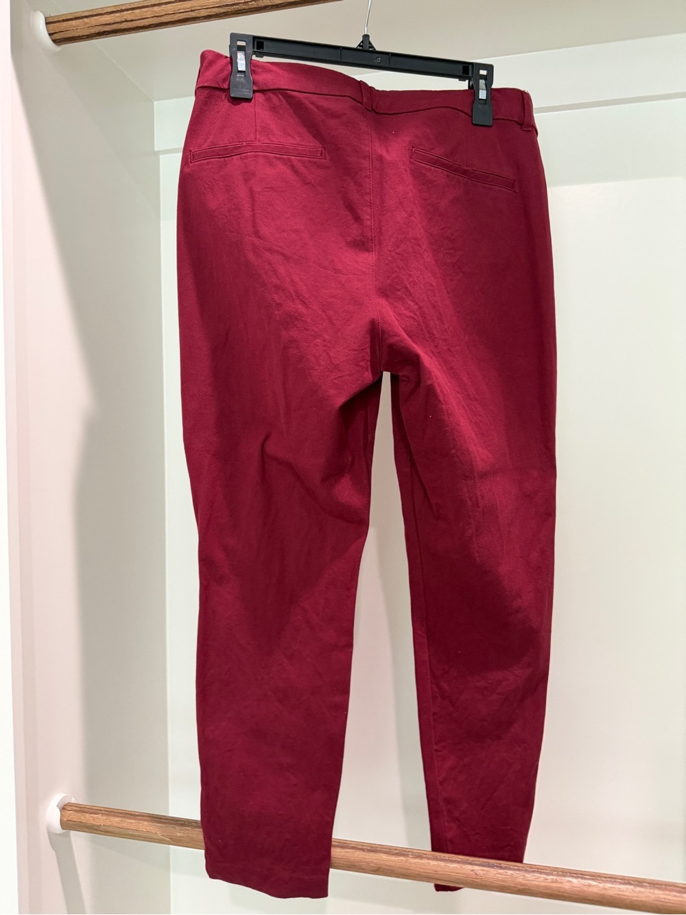 Old Navy women’s Burgundy Stretch Dress Pants - Picture 2 of 3